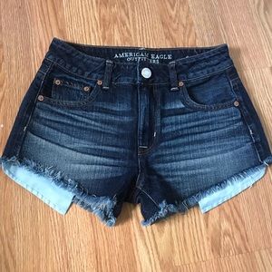 American eagle jean shorts